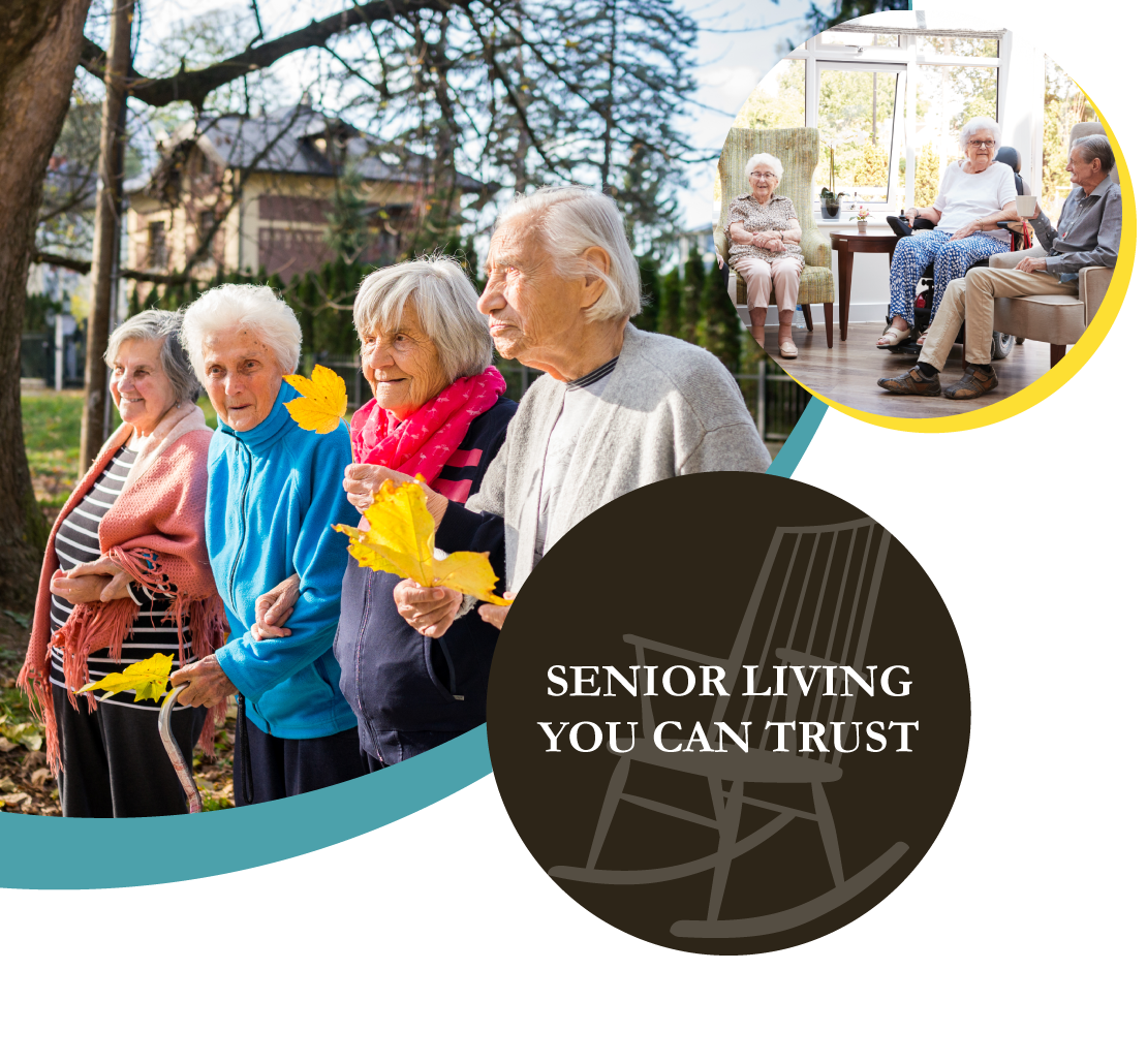 Seniors enjoys living in home care assisted living.